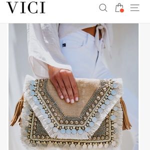 Shashi - Leela Clutch - Natural